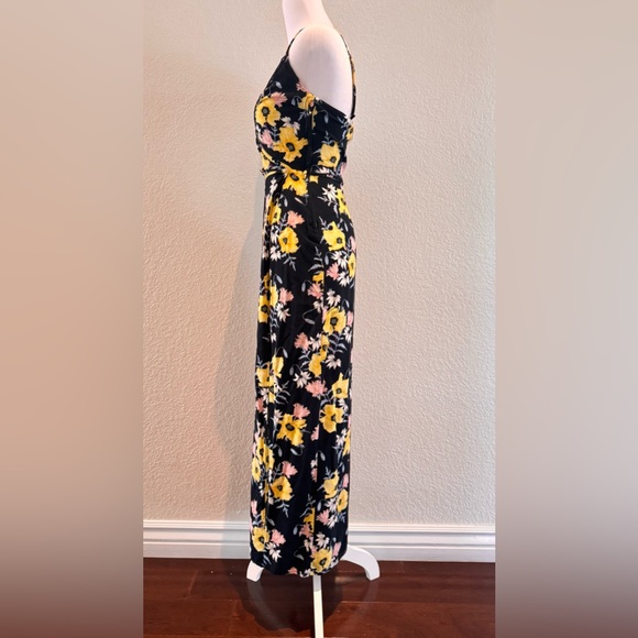 H&M Divided Floral Faux Wrap Maxi Dress – Size 4 - Picture 2 of 13